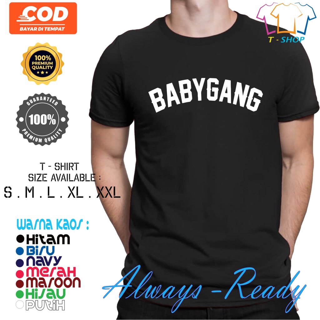 Kaos / Baju / Tshirt Distro BabyGang Baby Kaos Keren