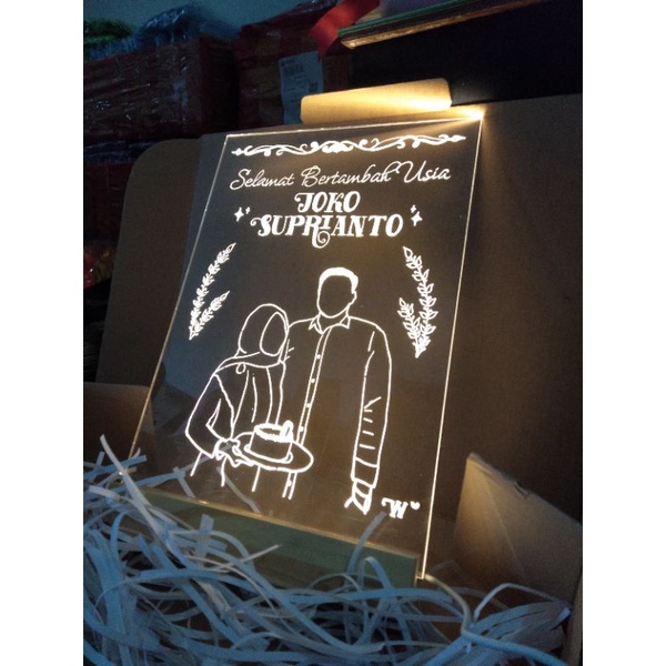 

akrilik custom ukuran a4