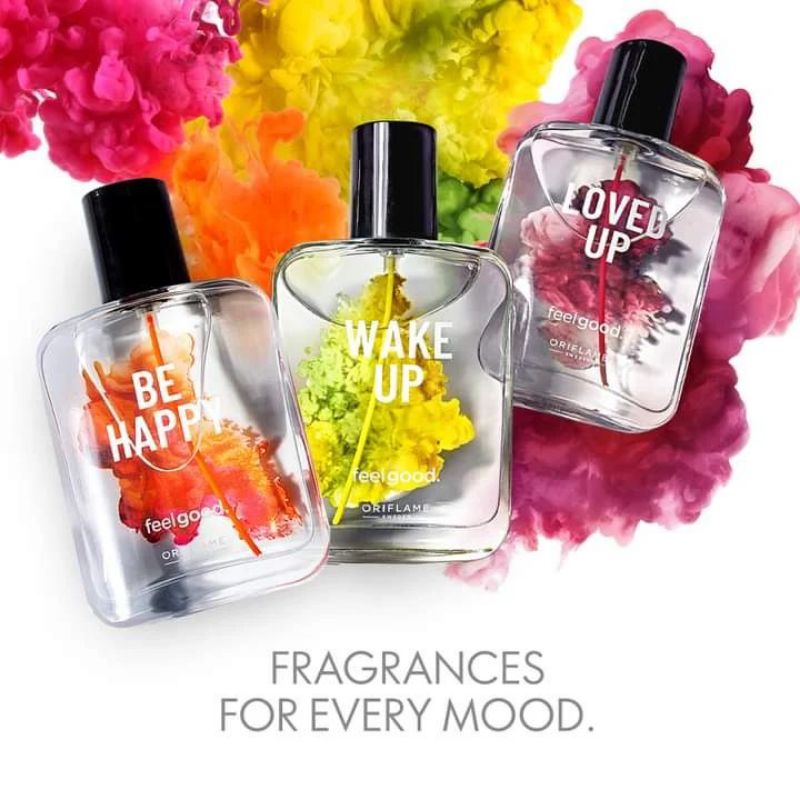 Be Happy Feel Good Eau de Toilette/Loved Up Feel Good Eau de Toilette/Wake Up Feel Good Eau de Toilette/Be Happy Shower Gel