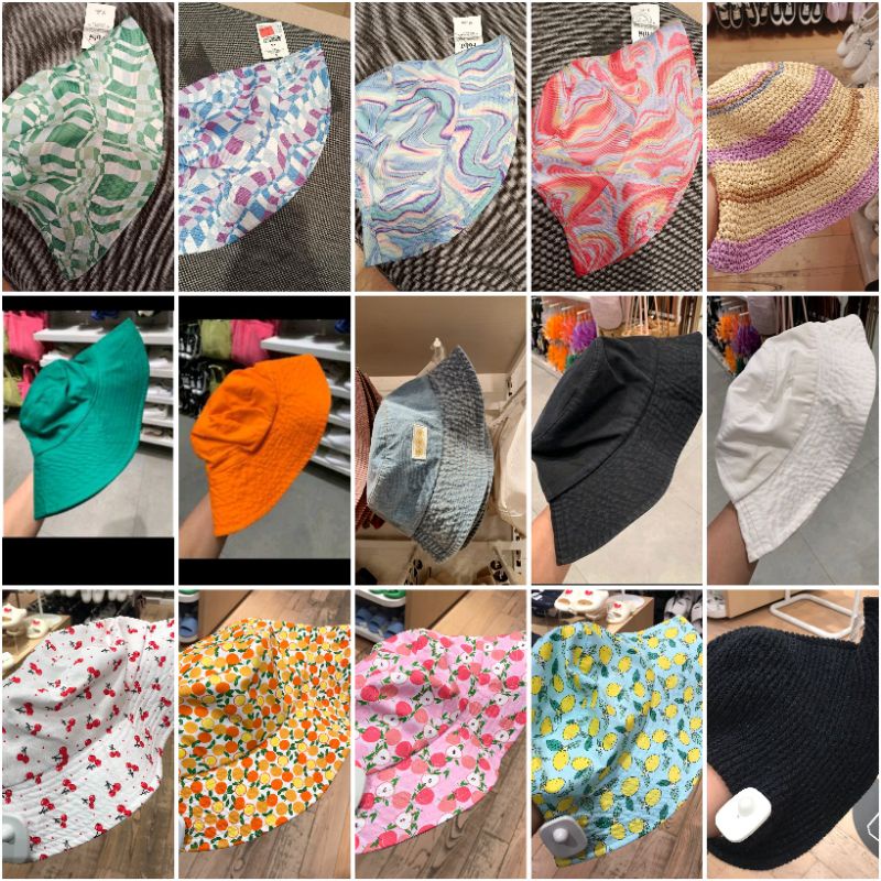 bucket het topi rubi sale ready