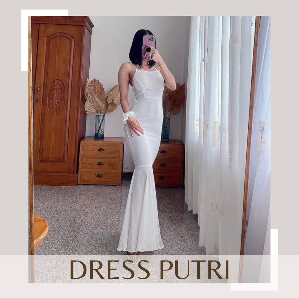 Fashion Baju Pakaian Terusan Wanita Dress Dres Sexy Putri by Lucey Brand Airflow Premium Adem Nyaman