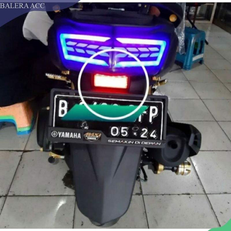 Variasi Lampu Stop Mata Kucing Motor LED Nmax Dll