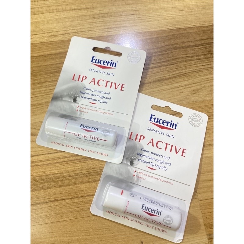 Eucerin Lip Balm Lip Active Sensitive Skin Handcarry Malaysia