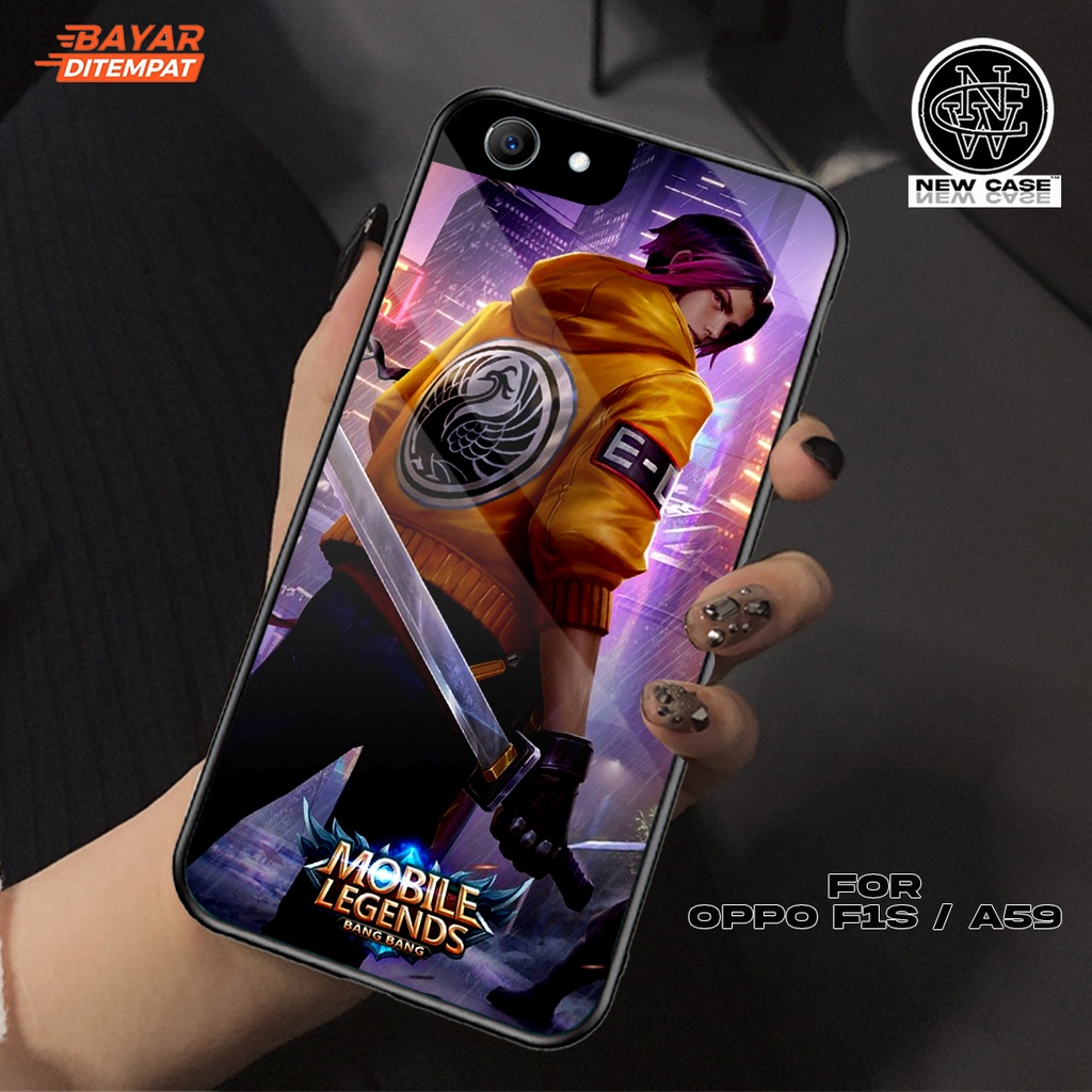 Case OPPO F1S/A59 - Casing OPPO F1S/A59 Terbaru 2022 Case lord case14 [ case MOBILELEGEND] Silikon H