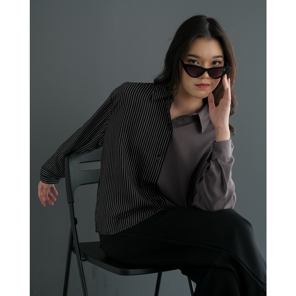 Myrubylicious ESLEY STRIPE SHIRT