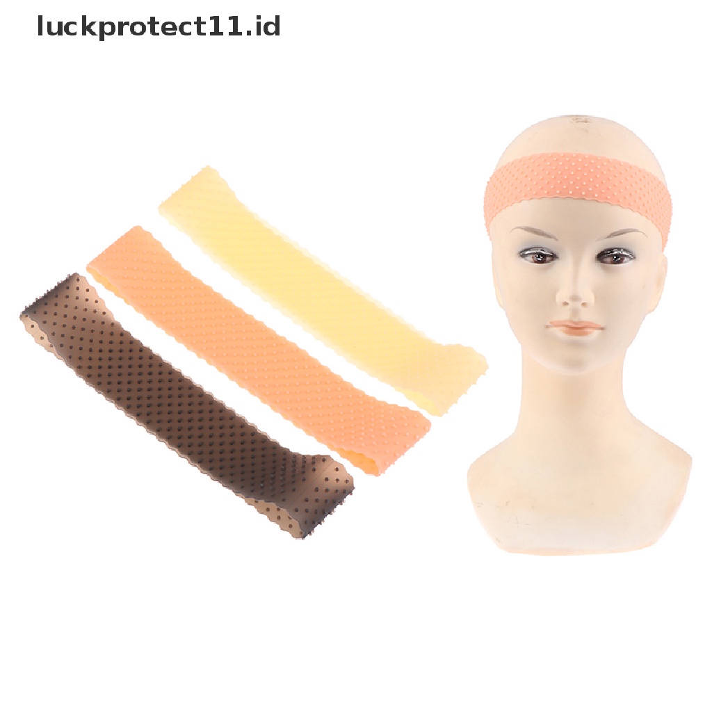 Headband Holder Wig Bahan Silikon Elastis Untuk Salon