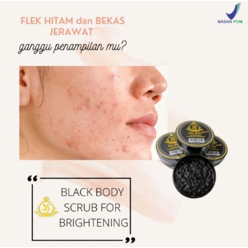 Lulur Hitam 3s (Black Body Scrub)