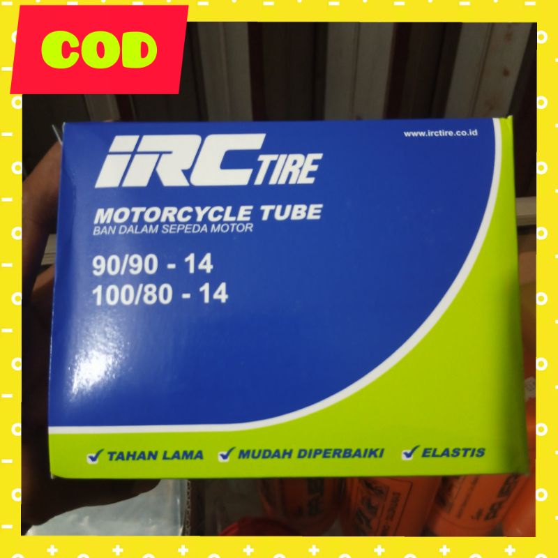 ORIGINAL 100% Tube Tire Ban Dalam IRC 90 90 Ring 14 BAN DALAM MOTOR BELAKANG BEAT VARIO SCOOPY SPACY