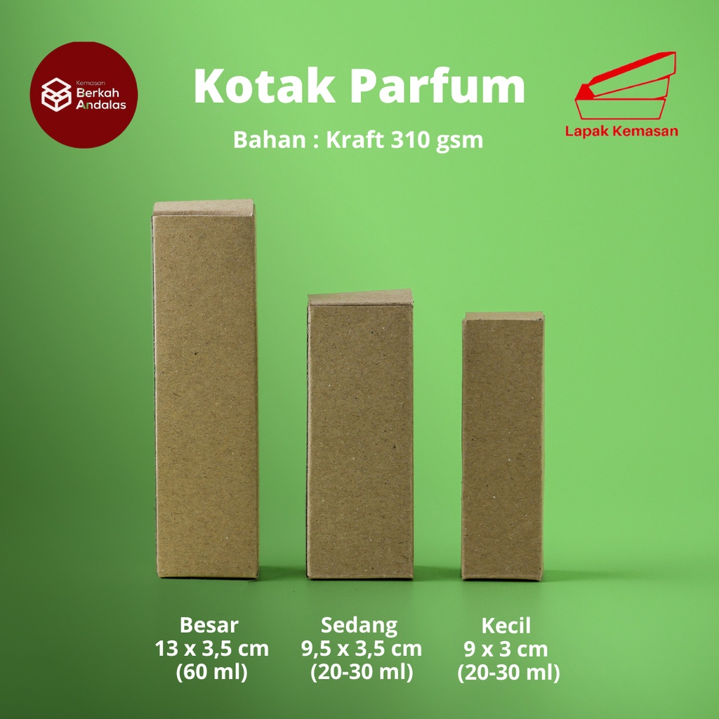 KOTAK PARFUM KRAFT / KEMASAN PARFUM / PARFUM / PARFUM PEKANBARU / PARFUM MURAH / KARDUS / DUS / KOTA