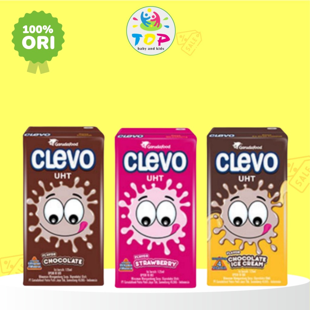 

~TOP~ CLEVO UHT 125ML (PILIH VARIAN DI VARIASI)