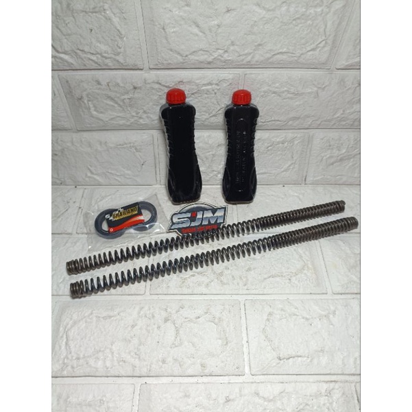 seal sil-per as shock skok sok depan rc100 rc80 bravo spirit rc 100 80 dan oli shock SET