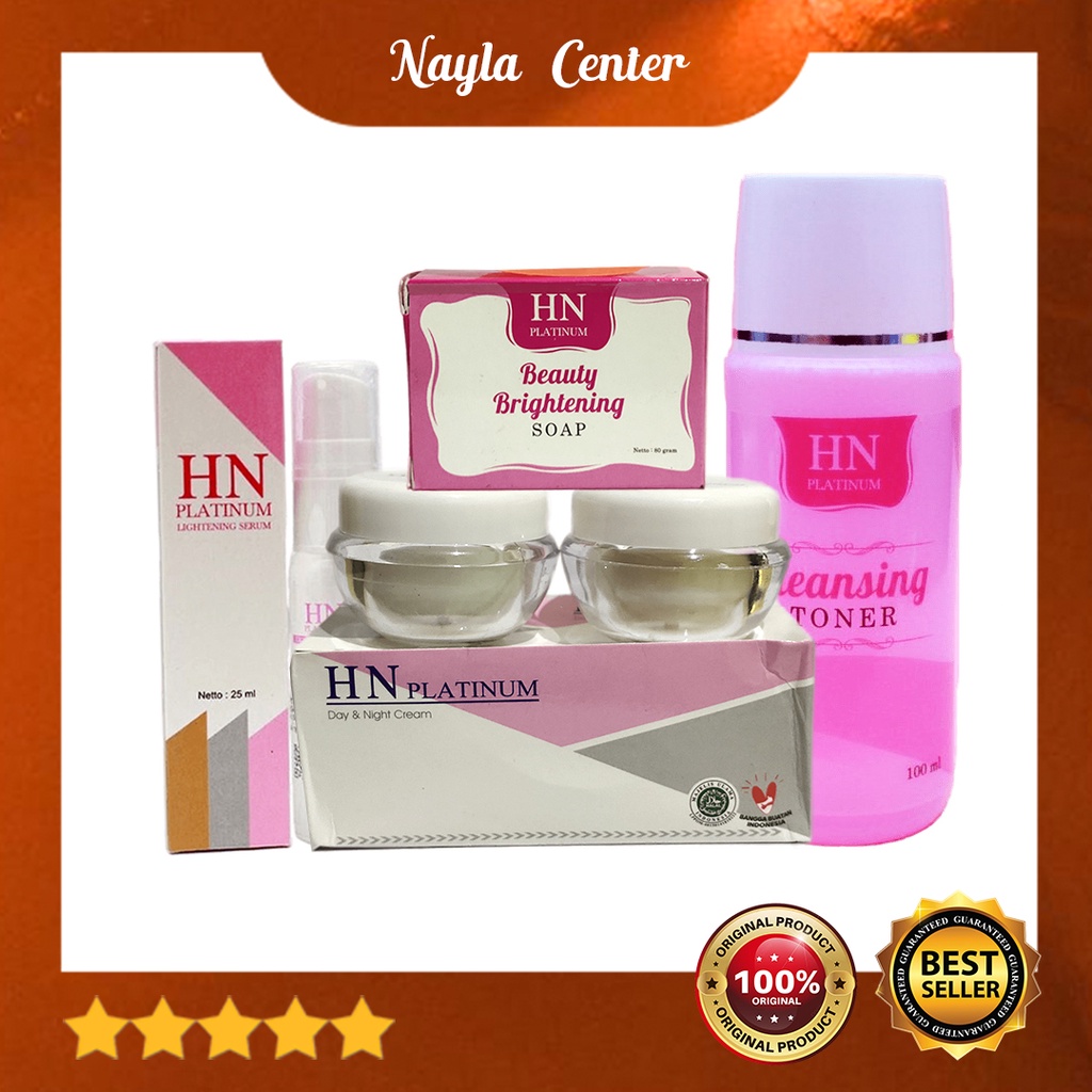 Cream HN Platinum / Paket Lengkap Cream HN Platinum Original BPOM