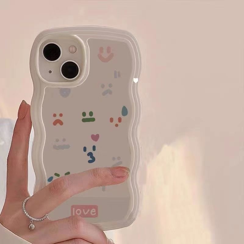 Soft Case Hp Gambar Ekspresi Acak Untuk IPhone 12 / 13 / 14 / 11pro Max / X / Xs Max / Xr