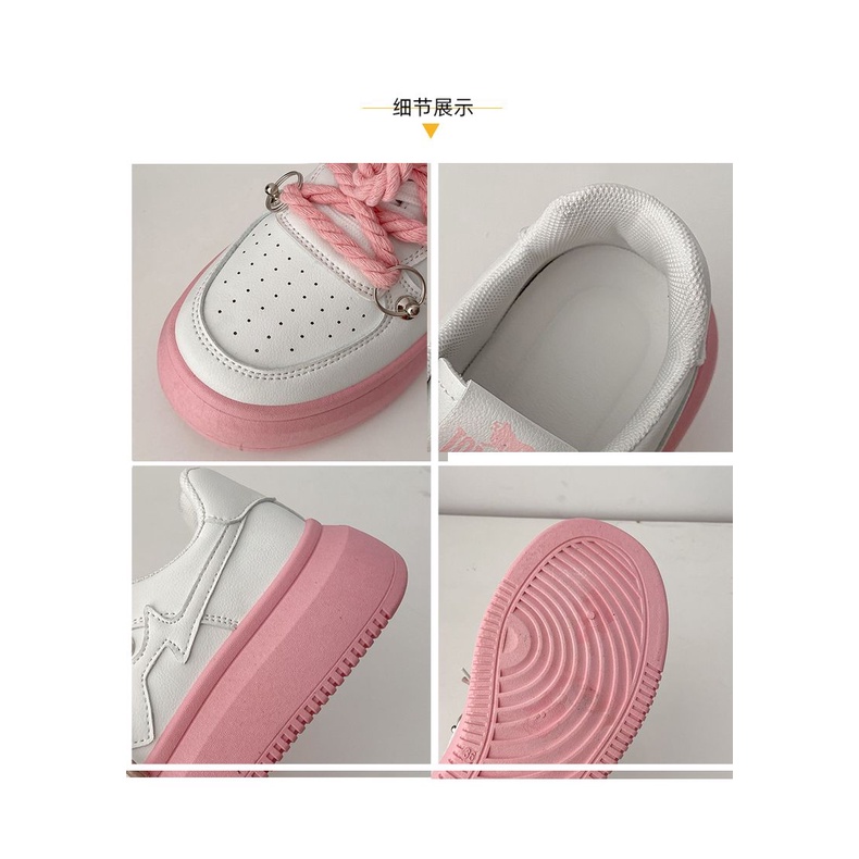[GROSIR][COD] SEVEN_DAY SEPATU SNEAKERS WANITA KOREA IMPORT SPORT SHOES H-288 HIJAU