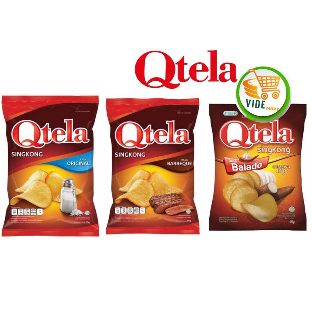 

Qtela Keripik Singkong 60g 180g