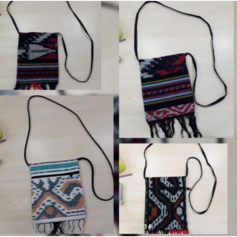 TAS TENUN MINI SLING BAG/tas hp/tas LUCU/tas mini etnik