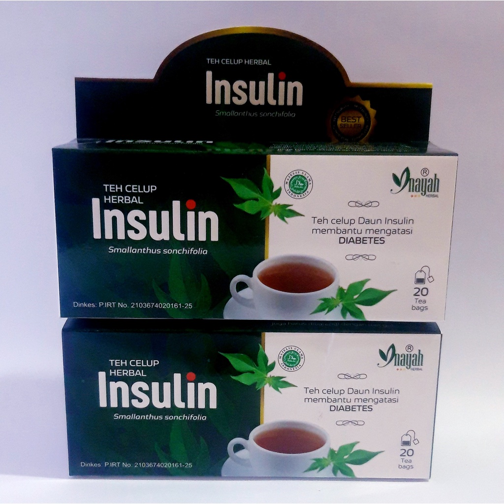 Teh Celup Herbal INSULIN Inayah Herbal