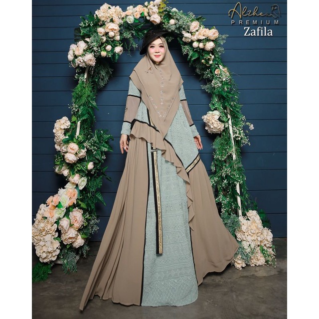 Zafila Syar'i by Alzhea Premium