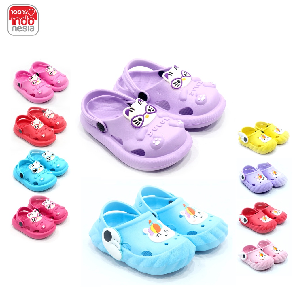 SANDAL BAIM KITTY DAN PONY 20-25 RANDOM - SANDAL ANAK MOTIF