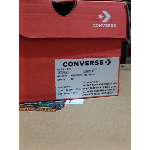 CONVERSE CHUCK 70S OX DEEP BURGUNDY MARRON ORIGINAL RESMI PT.MAP