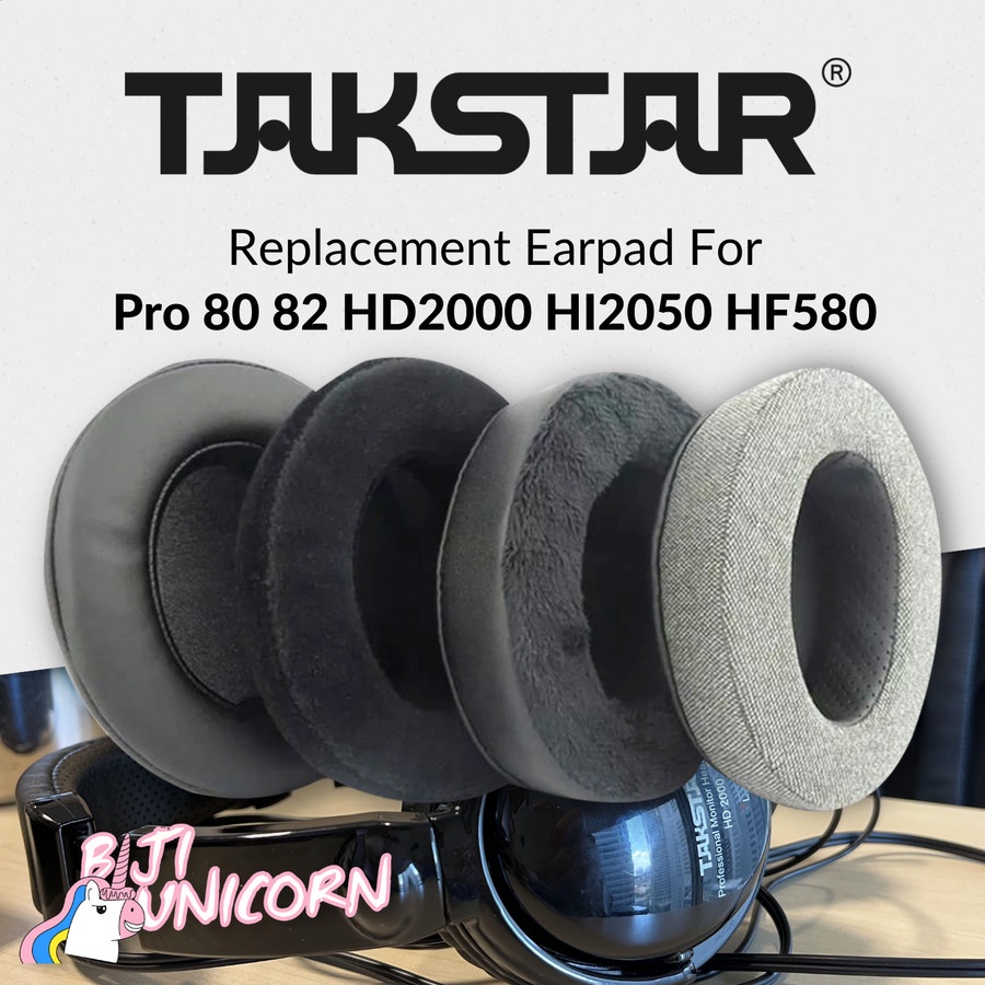 Earcup Earpad Ear Cushion Cushion Takstar HD2000 HD2K Busa Tebal Bantalan Foam