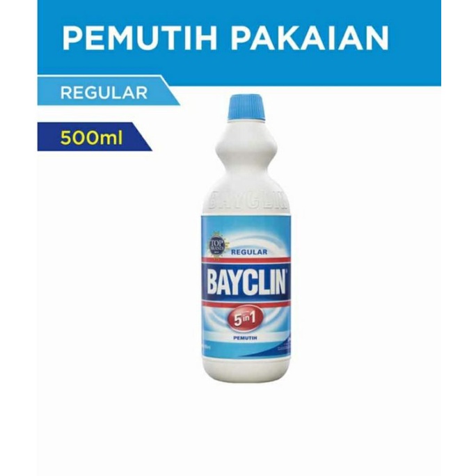 Bayclin Pemutih Pakaian Regular 500MI
