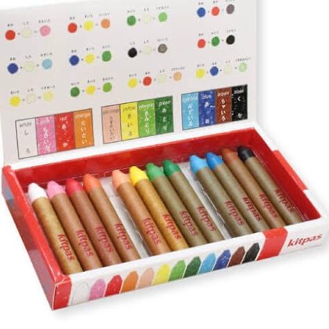 

Kitpas Crayon Colours - Art Chalk 12pcs