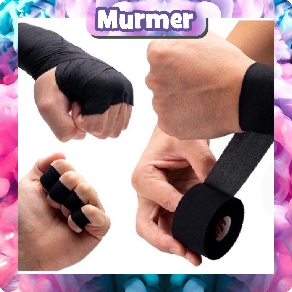 Murmerofficial Finger Tape / Wrist Tape / KINSupport Olahraga Mencegah Cidera Otot pada jari Untuk Semua Olahraga R620
