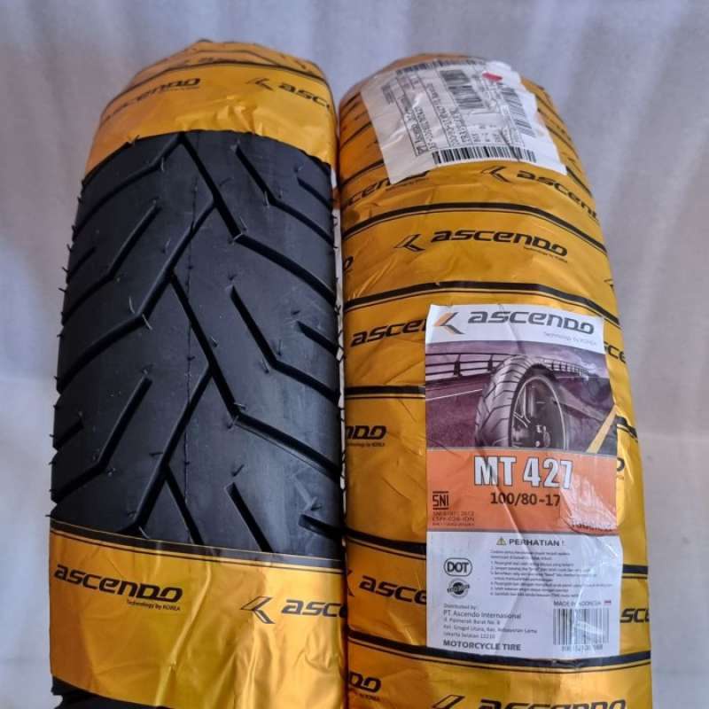 Ascendo Korea Tire, Ban Luar Ascendo Traveler SE 100-120/80-17 MT427 - 120/80-17 HK