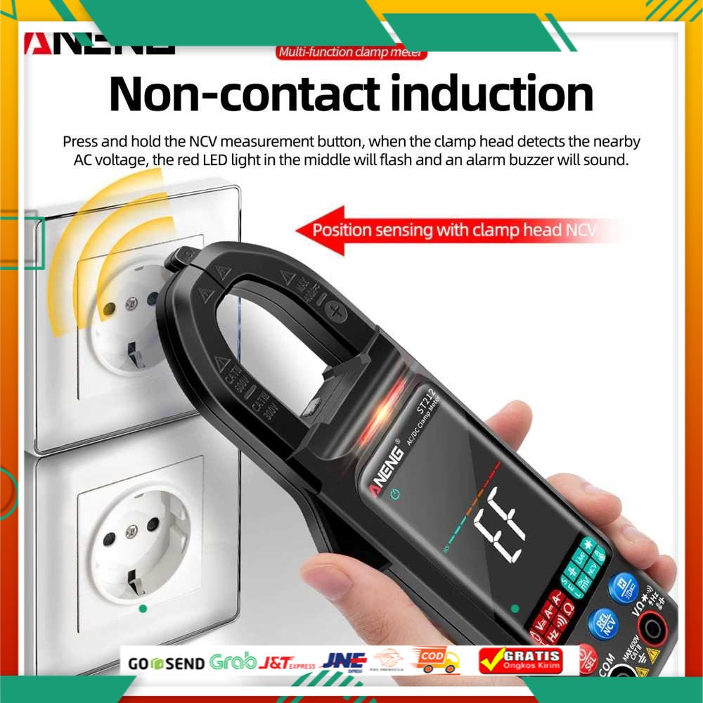 ANENG Tester Listrik Digital Clamp Meter - ST212