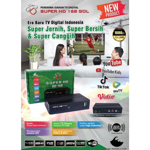 STB Tv Digital WELHOM ,HD OPENBOX ,SUPER HD 168 Gol, Evercros/Set top BOX Tv Digital