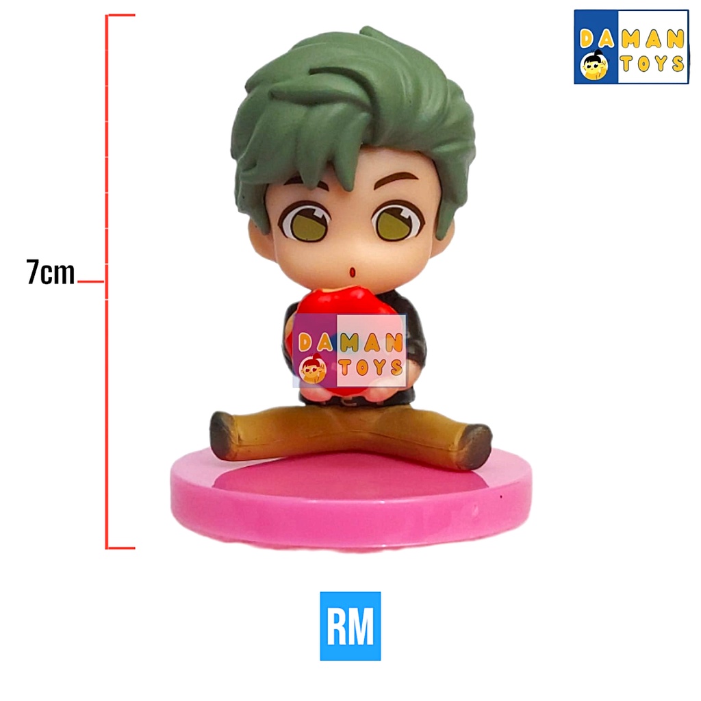 Figur Pajangan bts tiny tan Jungkook Jimin V Jhope hide seek Suga Patung Hiasan toppermini Figure Merchandise