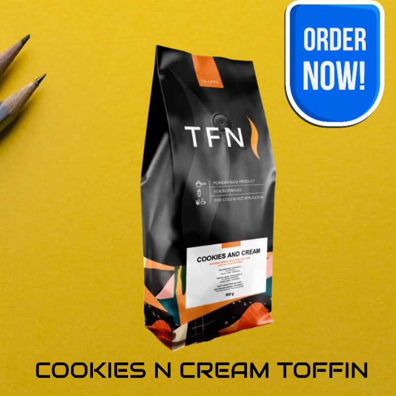 

Powder Cookies n Cream Toffin