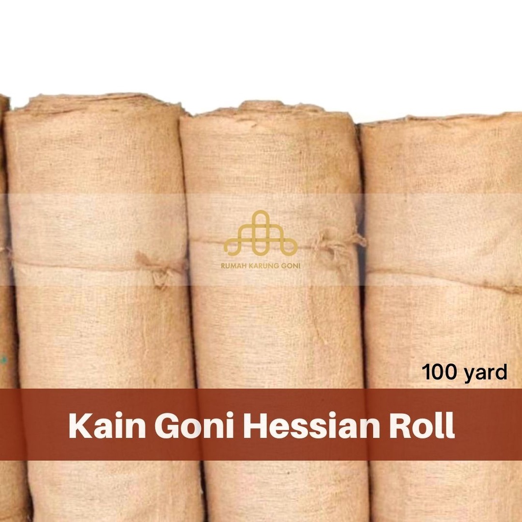 Kain Goni Hessian Roll 100yard lebar 115