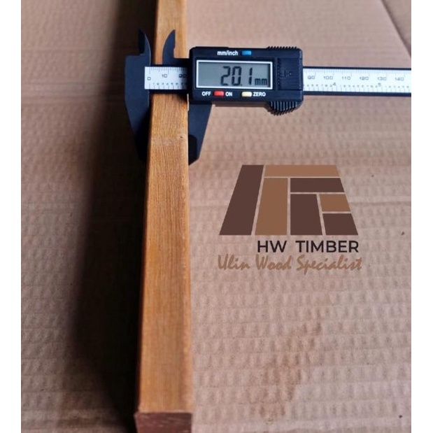 Papan Kayu Ulin Kalimantan Panjang 100CM