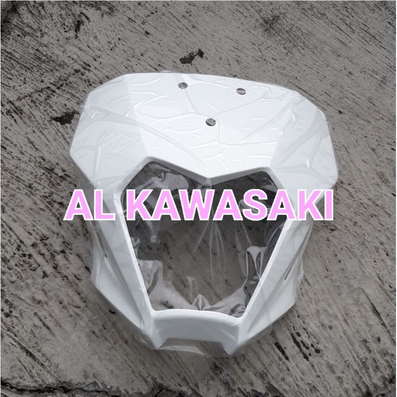 COVER BATOK LAMPU KLX 230 KLX230 SM SE 2023 PUTIH ORIGINAL