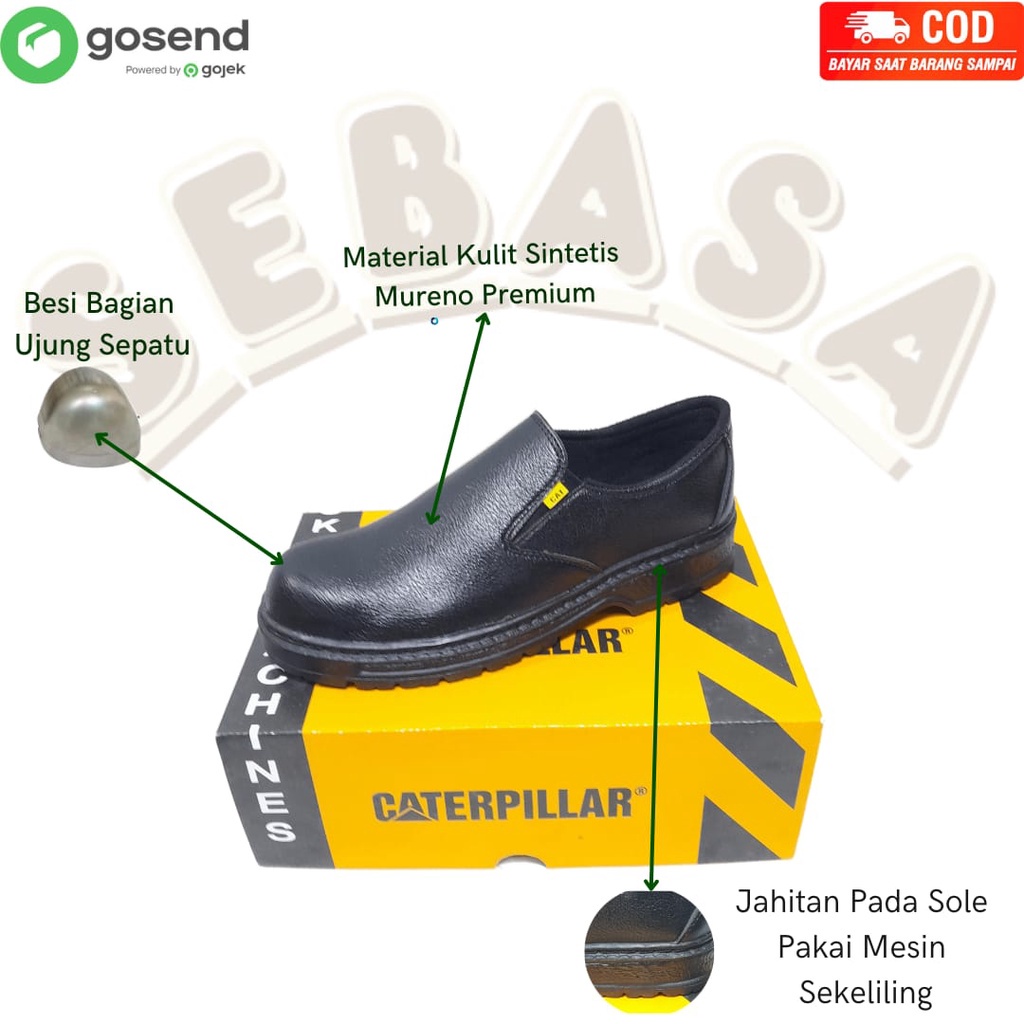 sepatu safety sebasa pelindung sepatu kerja