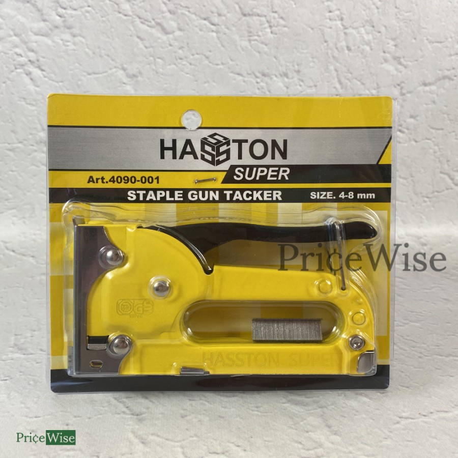 Staples Tembak 4-8 mm Hasston Super / Staple Gun Tacker / Stapler