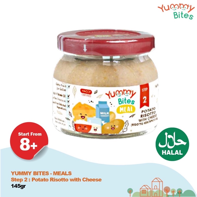 Yummy bites meal step 2 ( 8m+ ) - mpasi bayi