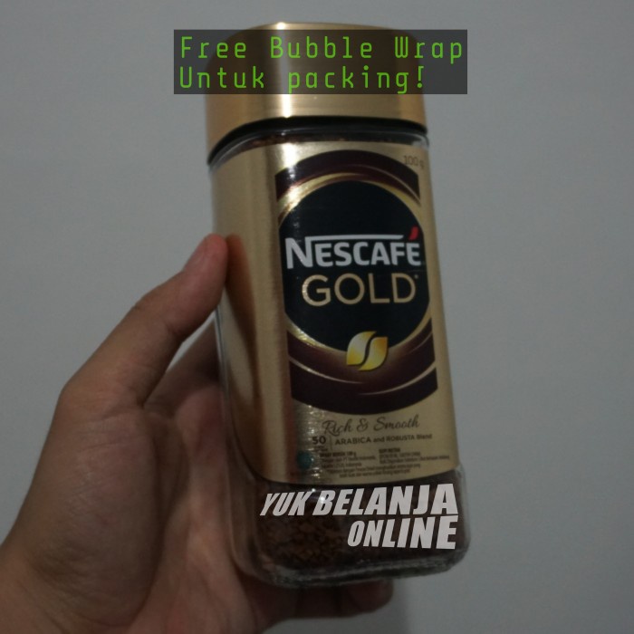 

NESCAFE GOLD RICH & SMOOTH 100G KOPI INSTAN KOPI HITAM 100G JAR