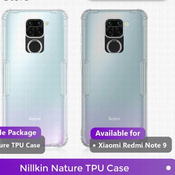 Soft Case Xiaomi Redmi Note 9 Nillkin Nature TPU - Clear