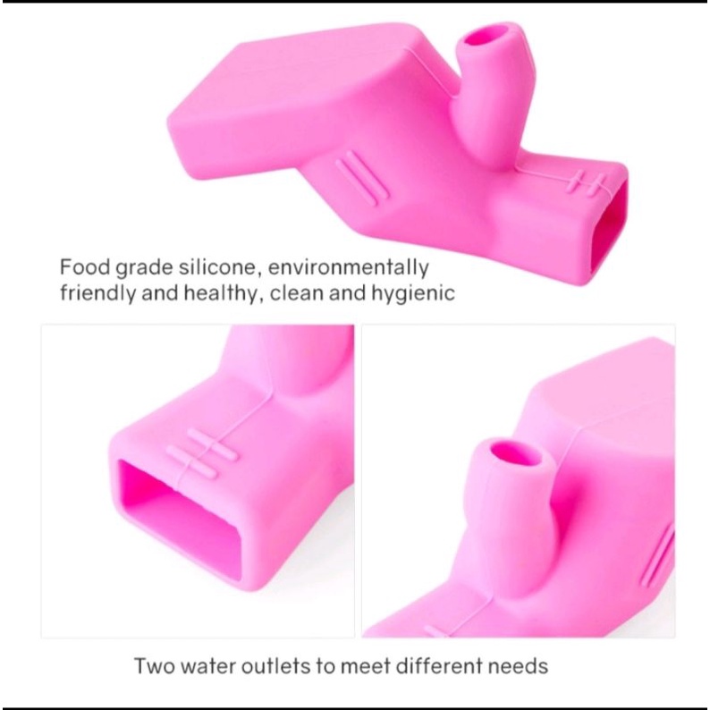 US212 Sambungan Kran Air Bahan Silikon 2in1 Penyambung Kepala By Toko Haji Usman