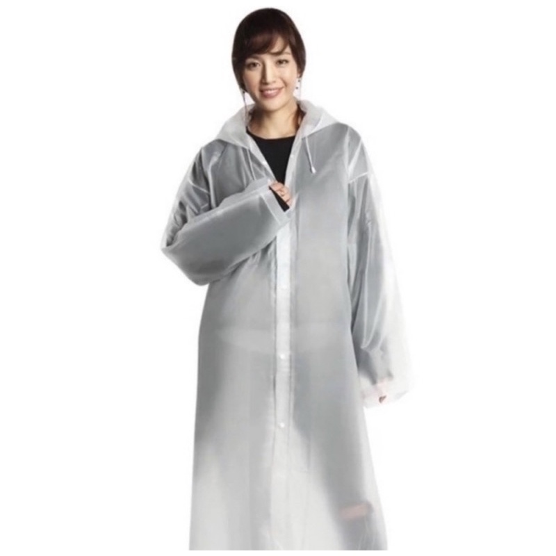 Jas Hujan Raincoat Bahan EVA Untuk Dewasa - Jas Ujan Model Korea - Jas Ujan Dewasa EVA