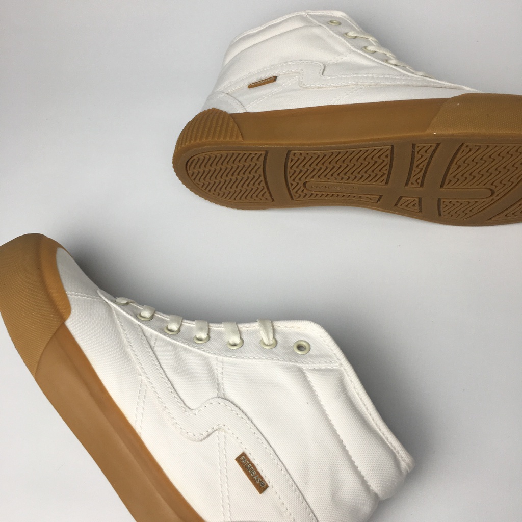 PATROBAS Equip High White Gum Original Sepatu Sneakers Shoes Casual Pria Wanita