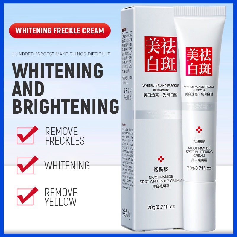 Penghilang flek hitam Night whitening salep flek hitam White neng cream flek hitam penghilang flek hitam di wajah 20g Cream Salep Pemutih Efektif Penghilang Bintik hitam Diwajah Jerawat Dan Bekas Jerawat