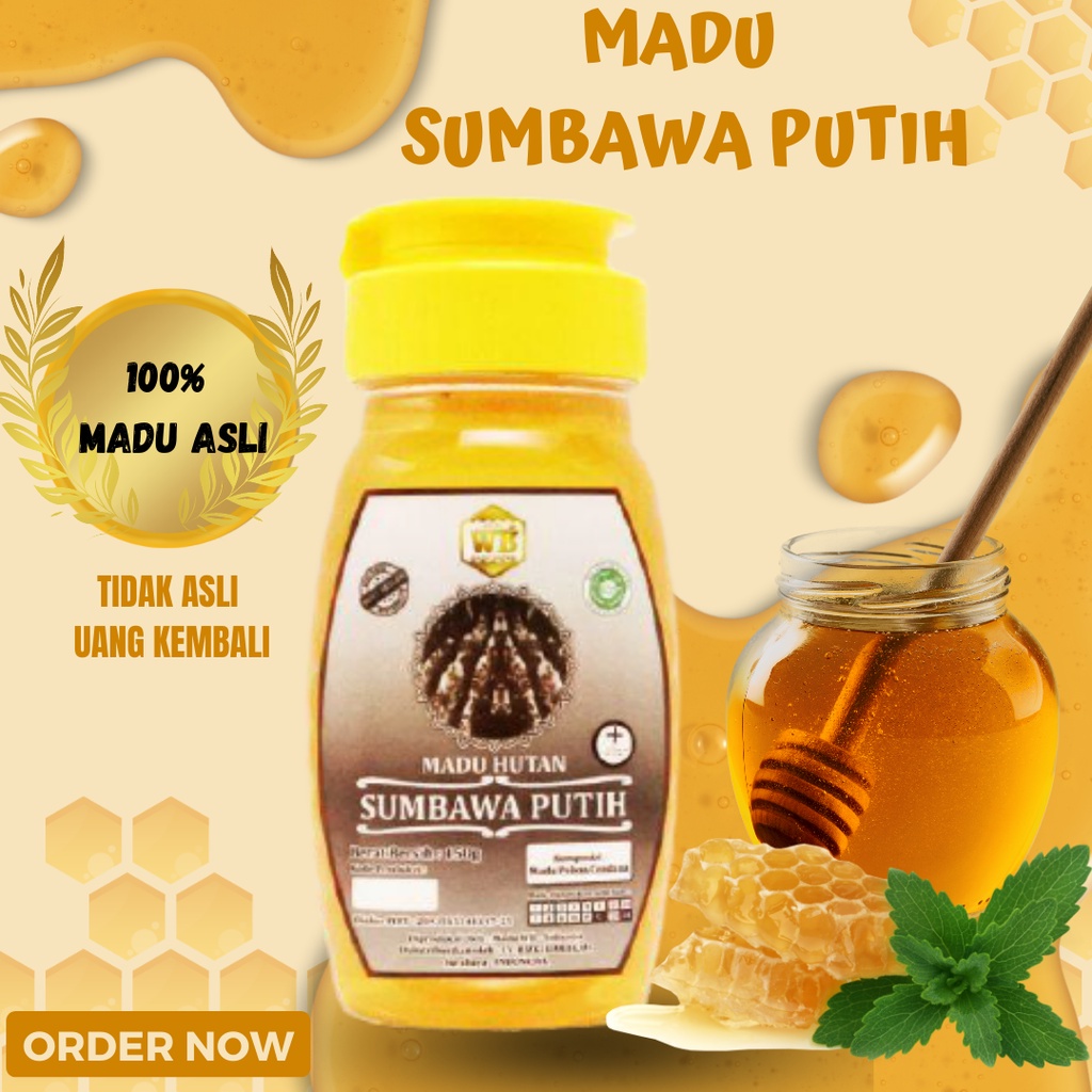 

Madu Sumbawa Putih 100% Madu Asli – 150gr