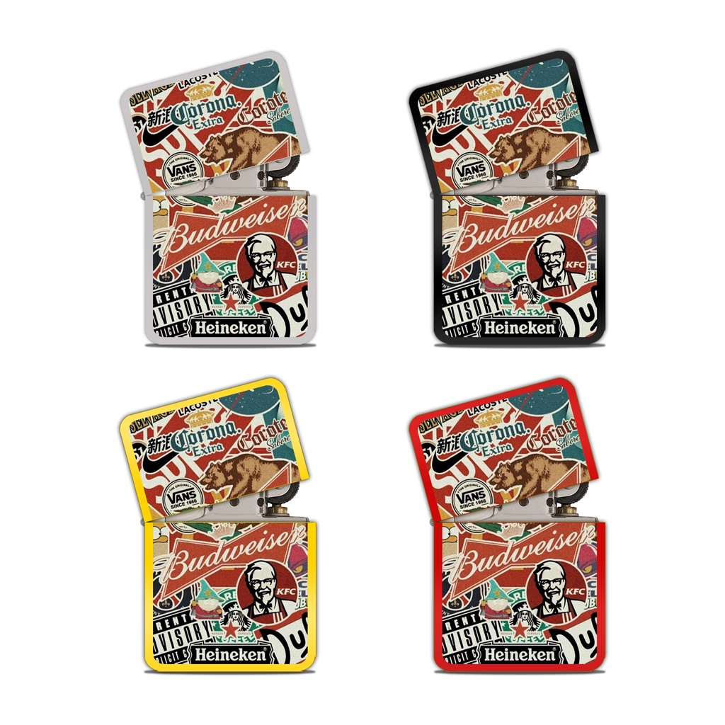 ZIPPO CUSTOM DESAIN BEBAS (BISA COD)