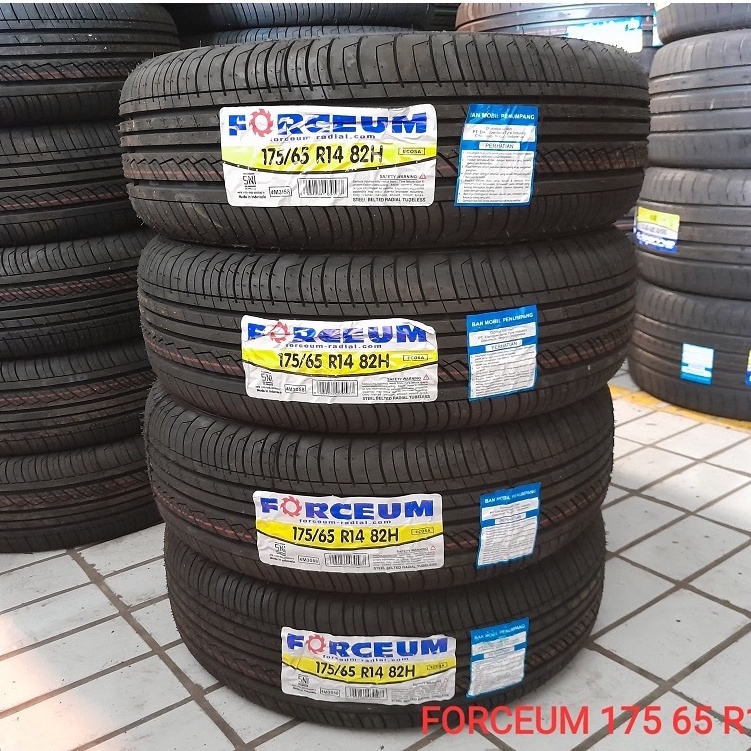 BAN MOBIL FORCEUM ECOSA 175 65 R14 BAN MOBIL STANDART BRIO, AGYA, AYLA, SIGRA, CALYA, Tubless murah
