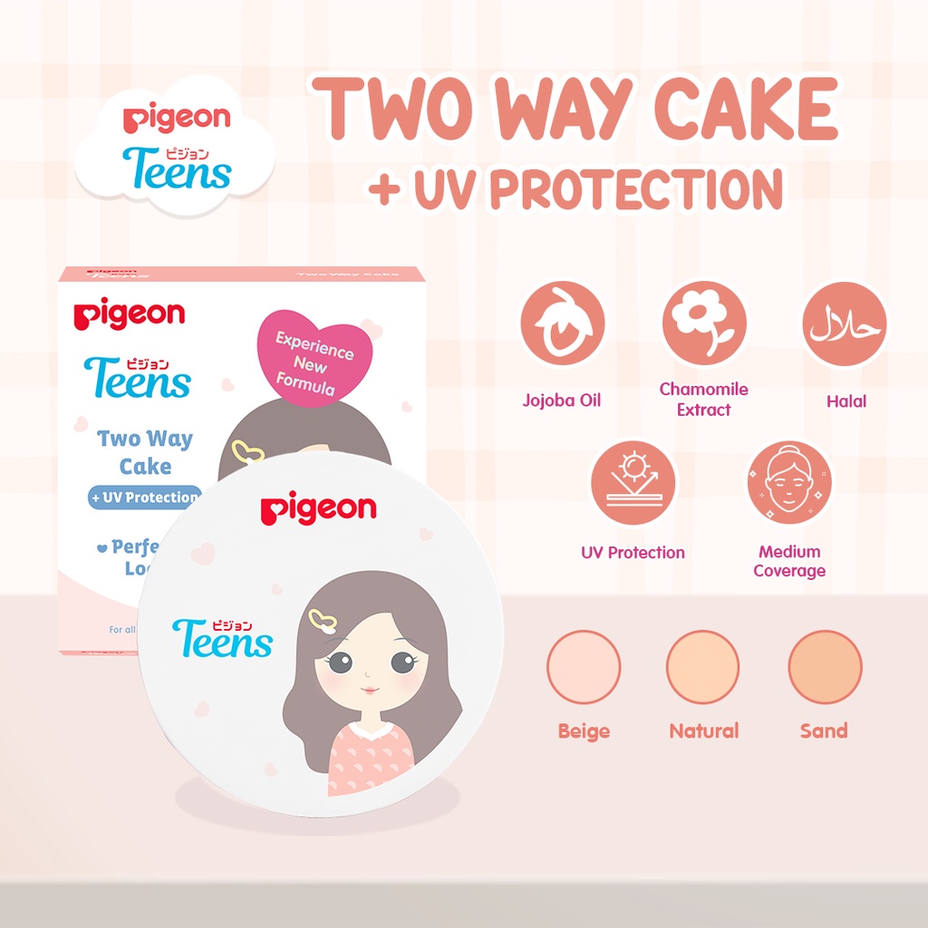 PIGEON TEENS TWO WAY CAKE 14GR