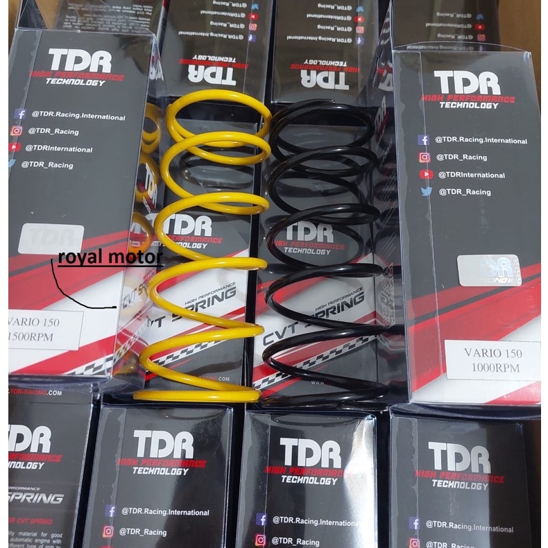 per cvt racing percvt TDR racing per CVT TDR 1500rpm 1000rpm per cvt  ori vario pcx nmax dll